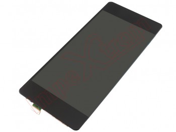 Pantalla completa derecha Dual IPS LCD negra para ZTE Axon M, Z999
