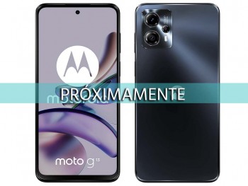 Embellecedor con lentes de cámara color negro (Matte Charcoal) para Motorola Moto G13