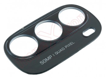 Embellecedor de lentes negro hierro "Iron black" para Motorola Moto G71 5G, XT2169-1