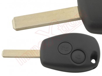 Generic product - 2 buttons remote control, 433MHz for Renault Trafic (V2), with blade