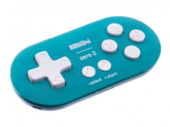 Ultra Portable 8bitdo Zero 2 Turquoise Gamepad For Windows Macos Android Switch Steam And Raspberry Pi