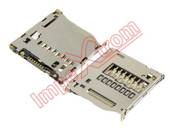 Connector, lector of cards of memoria Micro SD Sony Xperia Z, Z1, L36H C6602, C6603