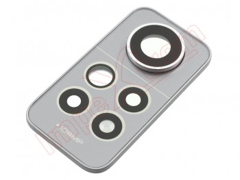 Camera lens set polar white for Xiaomi Redmi Note 12 Pro 4G, 2209116AG, 2209116AG