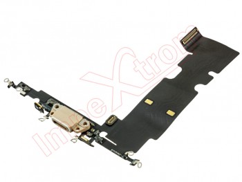 placa auxiliar con conector de carga, datos y accesorios lightning para iPhone 8 plus, a1897, a1864, a1898 dorado