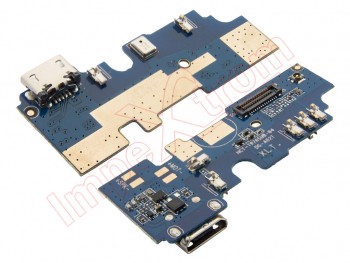 Auxiliary board with microphone, antenna connector and micro USB charge connector for Doogee BL5000