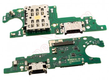 Lower auxiliary plate with components for Huawei Y9a, FRL-22 / Nova Y9a