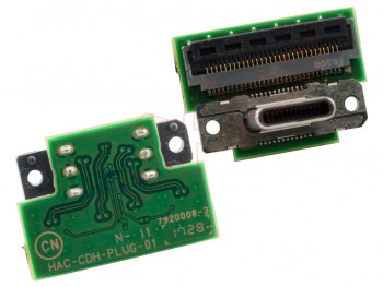 Placa con conector de carga USB tipo C para Dock de Nintendo Switch