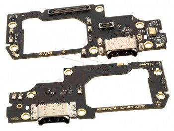 Lower auxiliary plate with components for Oppo Reno7 SE 5G, PFCM00