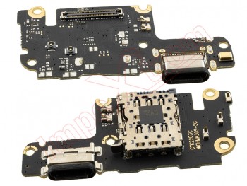 Auxiliary plate with components for Xiaomi Redmi K30s, M2007J3SC