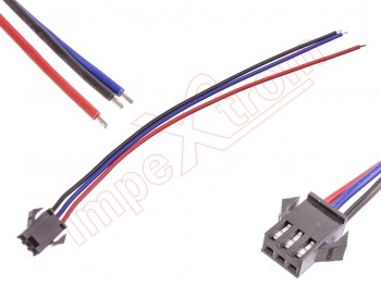 SM cable set with plug and socket- 3 Wires