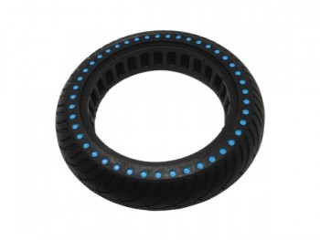 Solid wheel tire 8.5 x 2 - Blue Dots