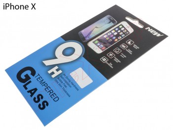 Tempered glass screensaver (narrow model) for Apple iPhone X / iPhone XS / iPhone 11 Pro