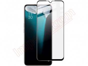 9H tempered glass screen protector with black frame for Oppo K7 5G