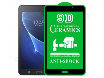 9H 9D glue ceramic black screen protector for Samsung Galaxy Tab A (2016) 7.0, T280