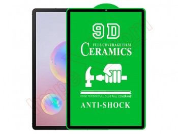 Tempered glass 9H 9D black flexible screen protector for Samsung Galaxy Tab S6 (SM-T860)