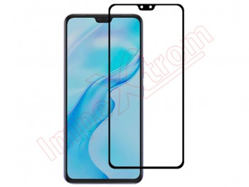 9H 9D tempered glass screen protector with black frame for Vivo V20 Pro