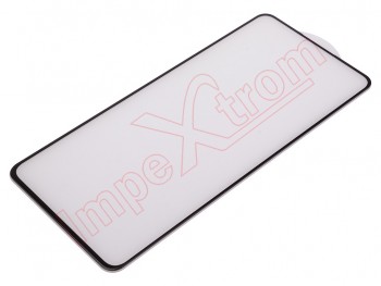 Protector de pantalla de cristal templado flexible 5D negro para Xiaomi Mi 11 Lite (M2101K9AG)