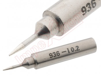 Repuesto punta soldador universal Qianli 936 de 0,2 mm para estaciones de soldadura