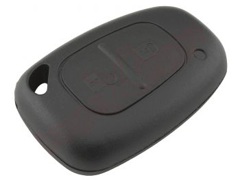 Producto Genérico - Carcasa llave 2 botones para telemando Renault, Opel y Dacia
