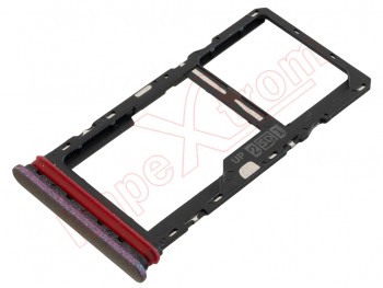 Phantom Black (Dark Pearl) Dual SIM / micro SD tray for Motorola Moto G30, XT2129