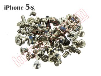 Set of screws Apple Phone 5S black