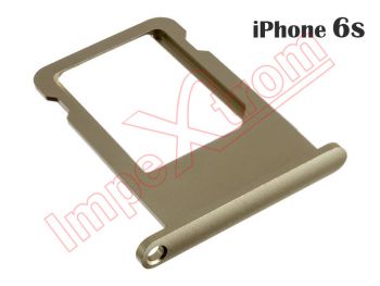 Bandeja SIM color oro para iPhone 6S Plus