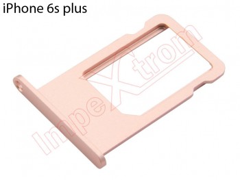 SIM tray pink gold for Apple Phone 6S Plus