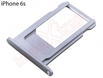 Silver SIM tray for Apple Phone 6S