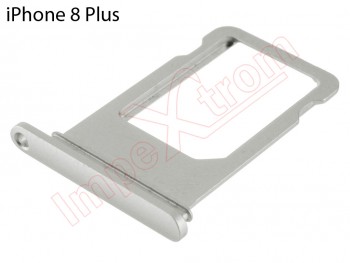 Silver / white SIM tray for Phone 8 plus, A1897