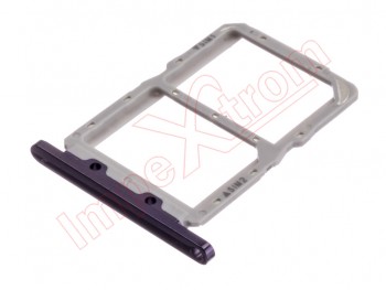 Black / purple dual SIM tray for Huawei Honor 20 Pro (YAL-L41)