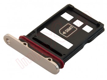 Bandeja SIM + NM (Nano memory card) dorada / amarilla para Huawei Mate 40 Pro, NOH-NX9