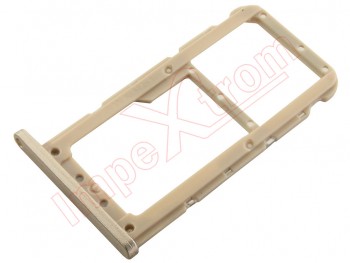 Golden Dual SiM/SD tray for Huawei P20 Lite, ANE-LX1