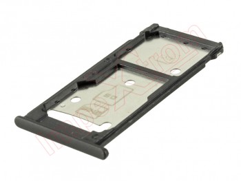 Black DUAL SIM/SD tray for Huawei Y7 TRT-LX1