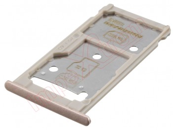 Gold SIM/SD tray for Huawei Y7 TRT-LX1