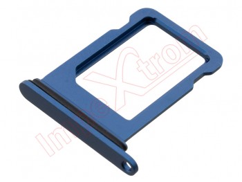 Blue single SIM tray for Apple iPhone 13 Mini, A2628