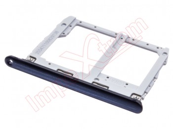 Black Nano SIM and Micro SD tray for LG Q60 (X525EAW) / LG K50, LM-X520