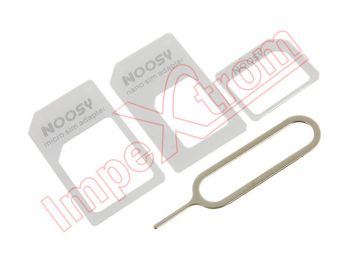 SIM card adapter kit, includes 3 units