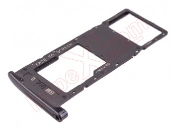 Black SIM tray for Lenovo / Motorola Moto G6 Plus (XT1926-3)