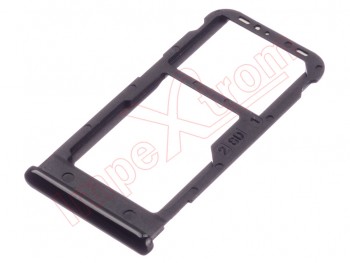 Black SIM and Micro SD tray for Nokia 5,1 Plus (TA-1105 DS)