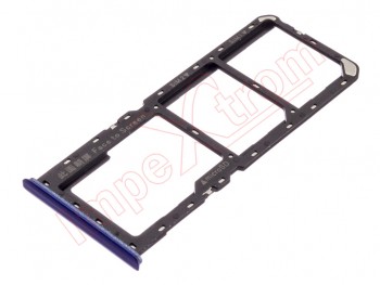 Blue dual SIM and SD tray for Oppo realme 3 Pro, RMX1851