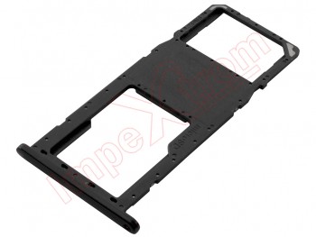 Bandeja single SIM + micro SD negra para Samsung Galaxy A11, SM-A115