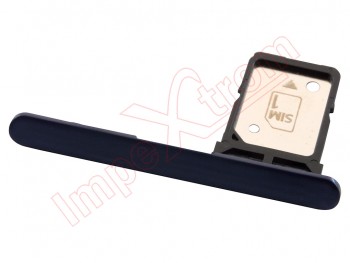Navy blue single SIM card tray for Sony Xperia 10, I3113, I3123, I4113, I4193
