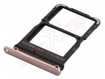 Peach gold Dual SIM card tray for Xiaomi Mi 10, M2001J2G, M2001J2I