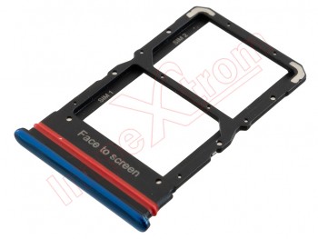 Aurora blue Dual SIM tray for Xiaomi Mi 10 Lite 5G, M2002J9G