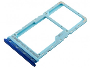 Bandeja Dual SIM/SD azul para Xiaomi Mi A3, M1906F9SH
