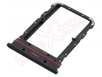 Midnight black Dual SIM card tray for Xiaomi Mi Note 10, M1910F4G / Note 10 Pro, M1910F4S