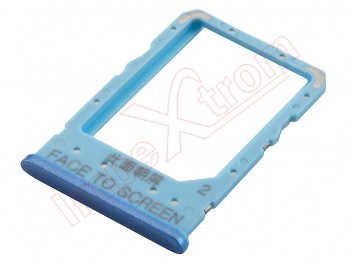 Bandeja SIM (single SIM) azul para Xiaomi Redmi 6 / 6A