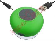 bts-06-green-waterproof-speaker-with-bluetooth-2-5mm-cable