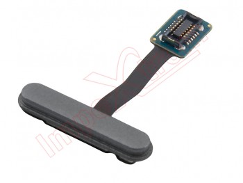 Silver / grey fingerprint reader button switch flex for Samsung Galaxy S10e, G970F