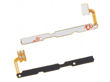 Side Flex cable with power button key on/off and volume keys for Vivo Y17s